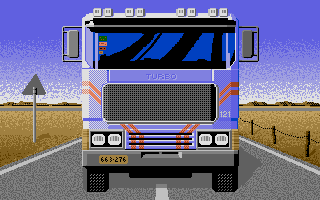 On the Road atari screenshot