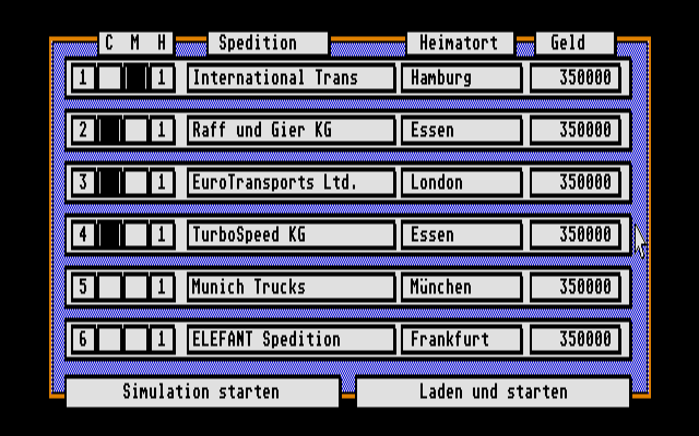 On the Road atari screenshot
