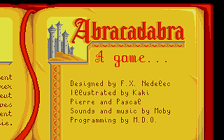 Once Upon a Time - Abracadabra atari screenshot