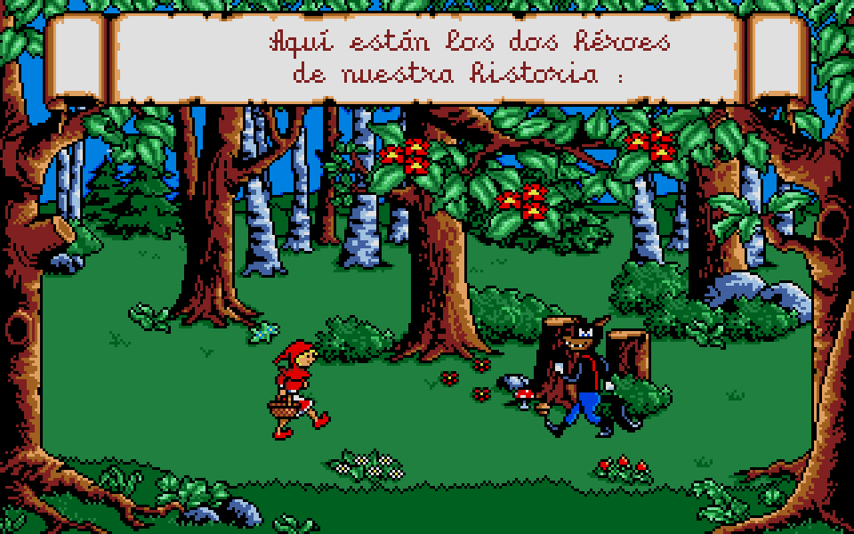 Once Upon a Time - Caperucita Roja atari screenshot