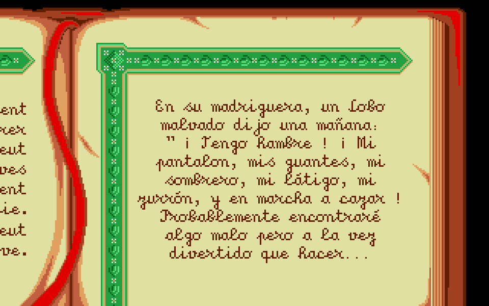 Once Upon a Time - Caperucita Roja atari screenshot