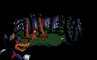 Once Upon a Time - le Petit Chaperon Rouge atari screenshot