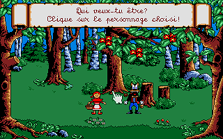 Once Upon a Time - le Petit Chaperon Rouge atari screenshot