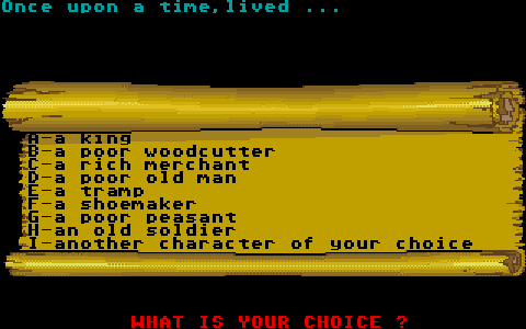 Once Upon a Time atari screenshot