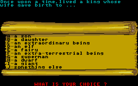 Once Upon a Time atari screenshot