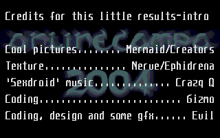 Onlinecompo 2004 - The Results atari screenshot