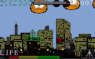 Operation Garfield atari screenshot