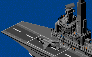 Operation Harrier atari screenshot