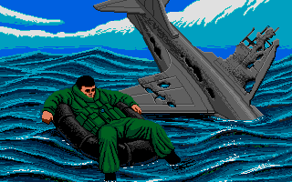 Operation Harrier atari screenshot