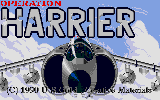 Operation Harrier atari screenshot