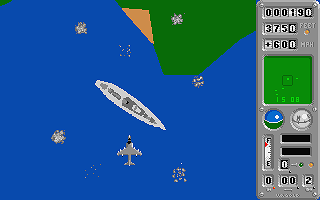 Operation Harrier atari screenshot