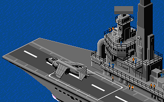 Operation Harrier atari screenshot