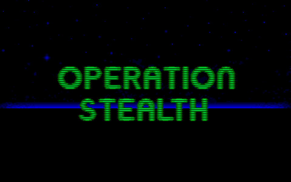 Operation Stealth atari screenshot