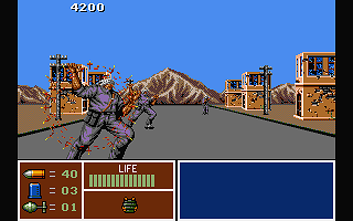 Operation Thunderbolt atari screenshot
