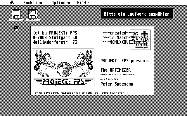 Optimizer (The) atari screenshot