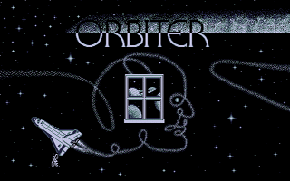 Orbiter atari screenshot