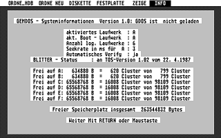Ordne HDB atari screenshot