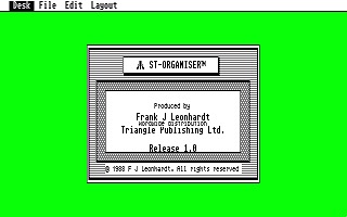 Organiser — screenshot 1