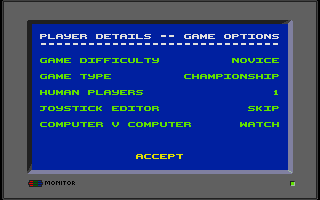 Oriental Games atari screenshot