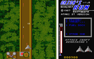 Orion's Run atari screenshot