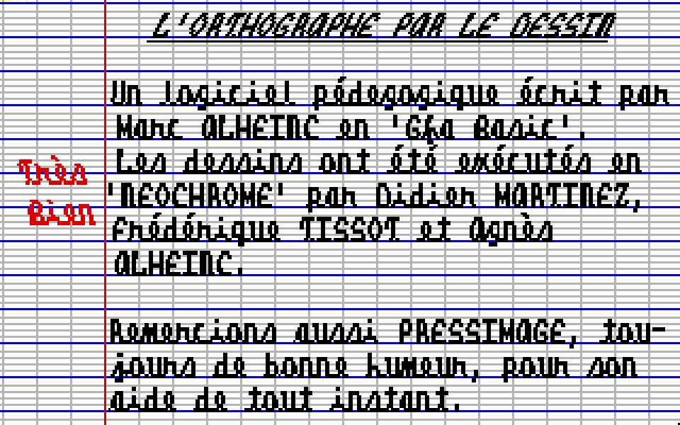 Orthographe par le Dessin (L')