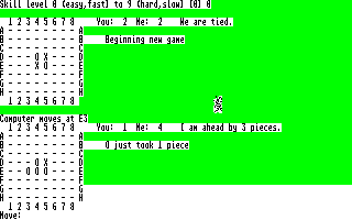 Othello atari screenshot