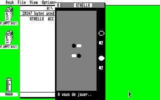 Othello atari screenshot