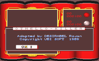 Othello Killer atari screenshot