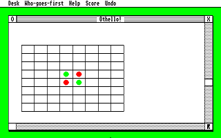 Othello atari screenshot