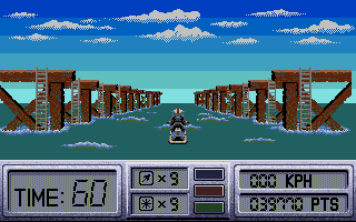 Out Run Europa atari screenshot