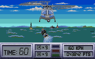 Out Run Europa atari screenshot