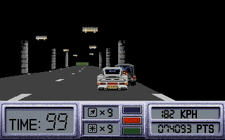 Out Run Europa atari screenshot