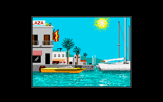 Out Run Europa atari screenshot
