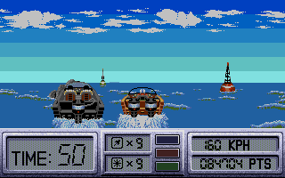 Out Run Europa atari screenshot