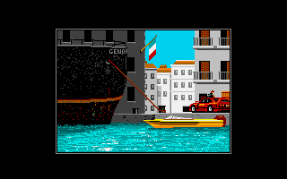 Out Run Europa atari screenshot