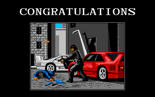 Out Run Europa atari screenshot
