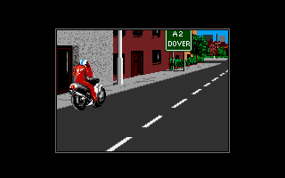 Out Run Europa atari screenshot