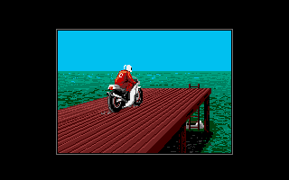 Out Run Europa atari screenshot
