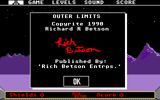 Outer Limits atari screenshot