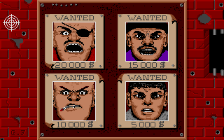 Outlaw atari screenshot