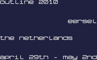 Outline 2010 Invit atari screenshot