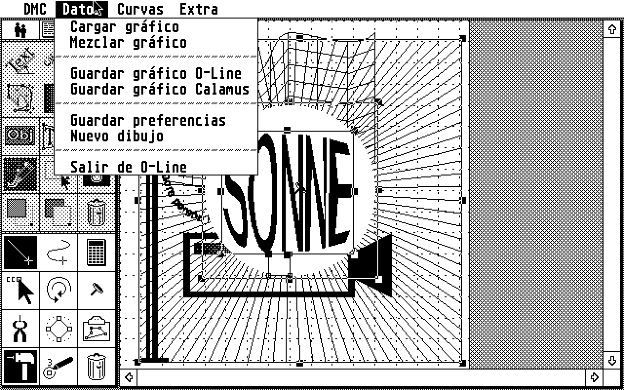 Outline Art atari screenshot