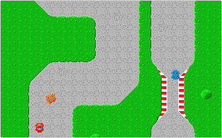 Overdrive atari screenshot