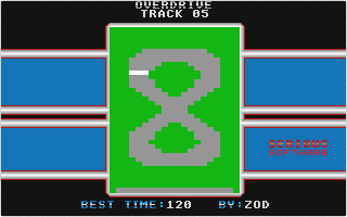 Overdrive atari screenshot