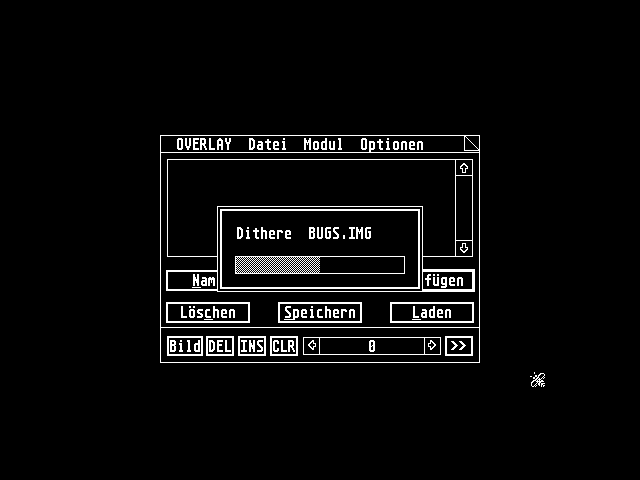 Overlay Title Generator atari screenshot