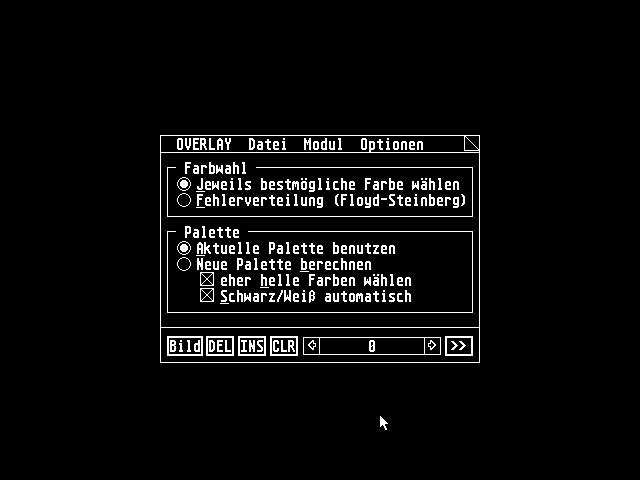 Overlay Title Generator atari screenshot
