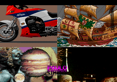 Overscan Demos -04 atari screenshot