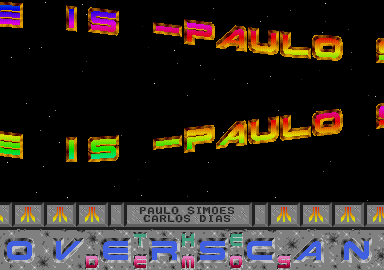 Overscan Demos -04 atari screenshot