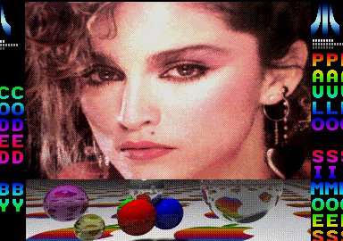 Overscan Demos -04 atari screenshot