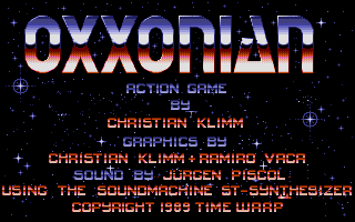 Oxxonian atari screenshot